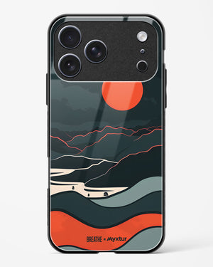 Fiery Nightfall [BREATHE] Glass Case Phone Cover (Apple)