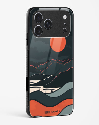 Fiery Nightfall [BREATHE] Glass Case Phone Cover (Apple)