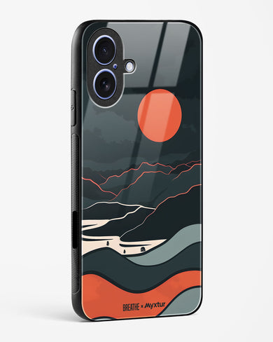 Fiery Nightfall [BREATHE] Glass Case Phone Cover (Apple)