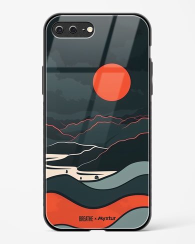 Fiery Nightfall [BREATHE] Glass Case Phone Cover (Apple)