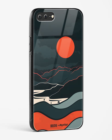 Fiery Nightfall [BREATHE] Glass Case Phone Cover (Apple)