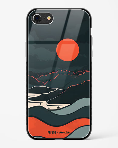 Fiery Nightfall [BREATHE] Glass Case Phone Cover (Apple)