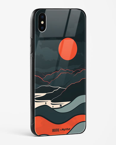 Fiery Nightfall [BREATHE] Glass Case Phone Cover (Apple)