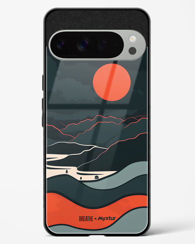 Fiery Nightfall [BREATHE] Glass Case Phone Cover (Google)