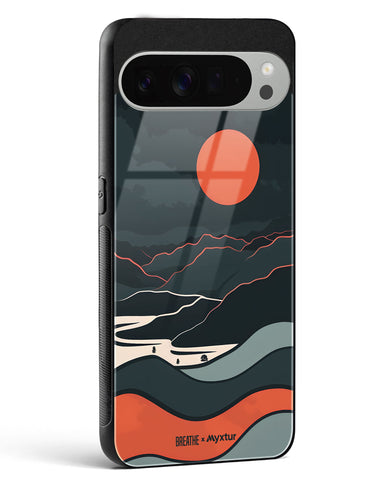 Fiery Nightfall [BREATHE] Glass Case Phone Cover (Google)