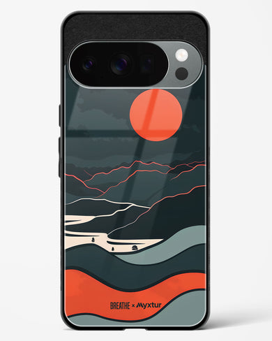 Fiery Nightfall [BREATHE] Glass Case Phone Cover (Google)