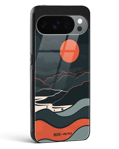 Fiery Nightfall [BREATHE] Glass Case Phone Cover (Google)