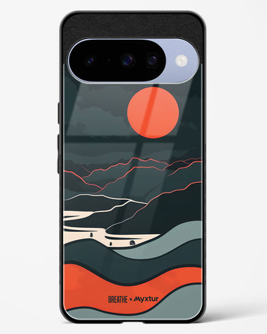 Fiery Nightfall [BREATHE] Glass Case Phone Cover (Google)