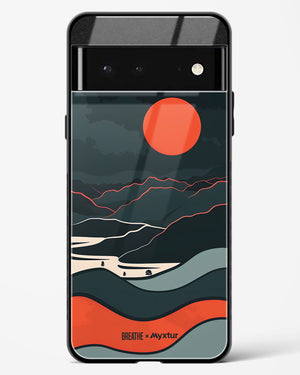 Fiery Nightfall [BREATHE] Glass Case Phone Cover (Google)