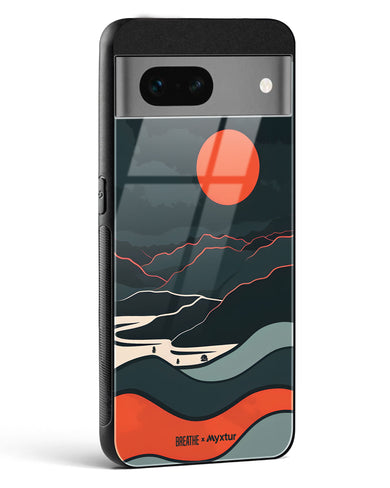 Fiery Nightfall [BREATHE] Glass Case Phone Cover (Google)