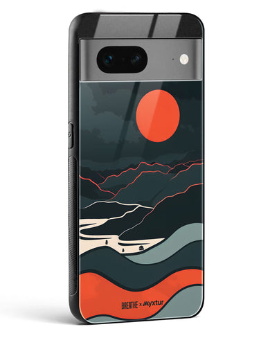 Fiery Nightfall [BREATHE] Glass Case Phone Cover (Google)