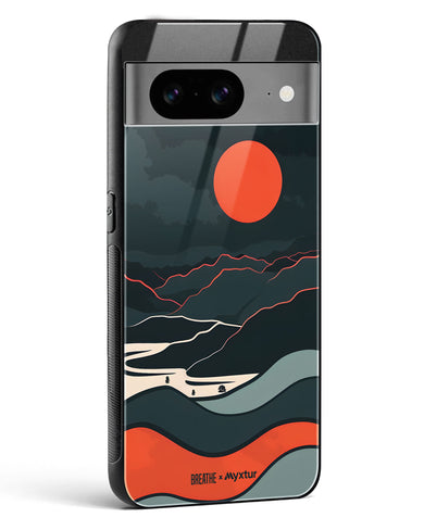 Fiery Nightfall [BREATHE] Glass Case Phone Cover (Google)