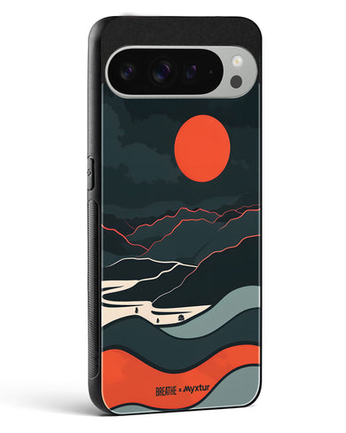 Fiery Nightfall [BREATHE] Glass Case Phone Cover (Google)