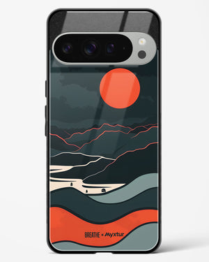 Fiery Nightfall [BREATHE] Glass Case Phone Cover (Google)