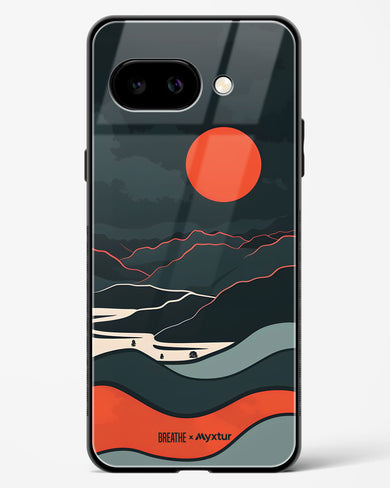 Fiery Nightfall [BREATHE] Glass Case Phone Cover (Google)