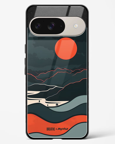 Fiery Nightfall [BREATHE] Glass Case Phone Cover (Google)