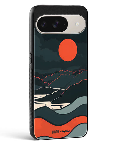 Fiery Nightfall [BREATHE] Glass Case Phone Cover (Google)