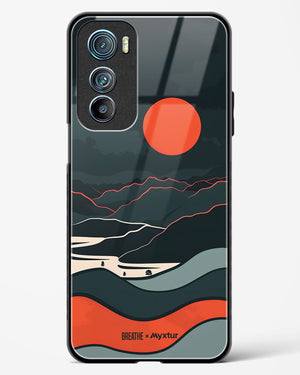 Fiery Nightfall [BREATHE] Glass Case Phone Cover (Motorola)