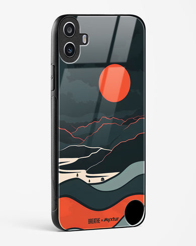 Fiery Nightfall [BREATHE] Glass Case Phone Cover (Nothing)