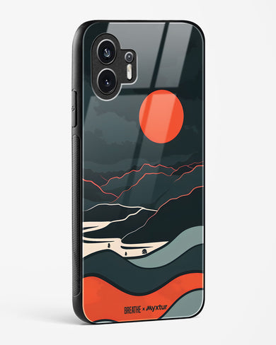 Fiery Nightfall [BREATHE] Glass Case Phone Cover (Nothing)