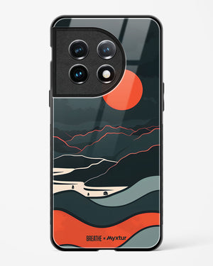Fiery Nightfall [BREATHE] Glass Case Phone Cover (OnePlus)