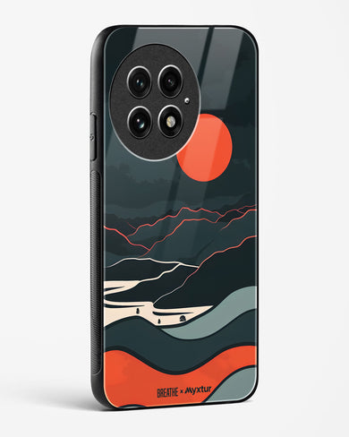 Fiery Nightfall [BREATHE] Glass Case Phone Cover (OnePlus)