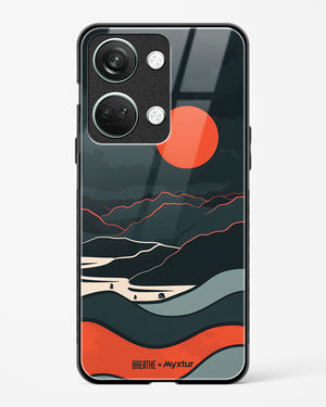 Fiery Nightfall [BREATHE] Glass Case Phone Cover (OnePlus)
