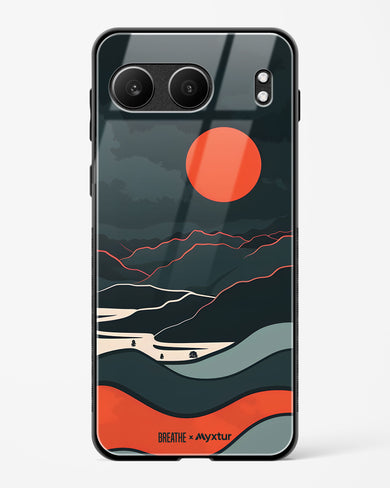 Fiery Nightfall [BREATHE] Glass Case Phone Cover (OnePlus)