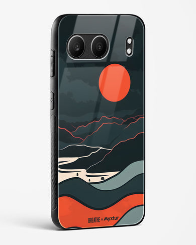 Fiery Nightfall [BREATHE] Glass Case Phone Cover (OnePlus)