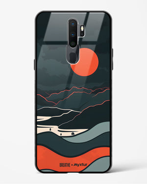 Fiery Nightfall [BREATHE] Glass Case Phone Cover (Oppo)