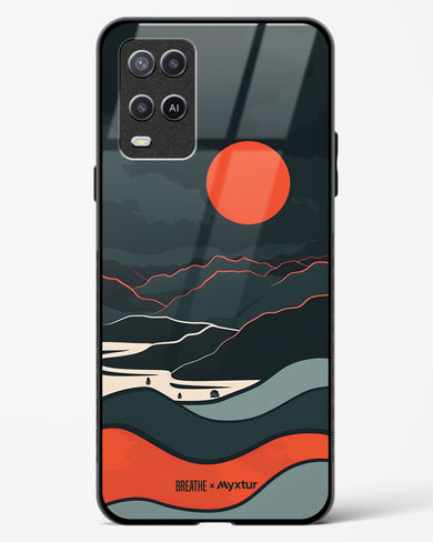 Fiery Nightfall [BREATHE] Glass Case Phone Cover (Oppo)