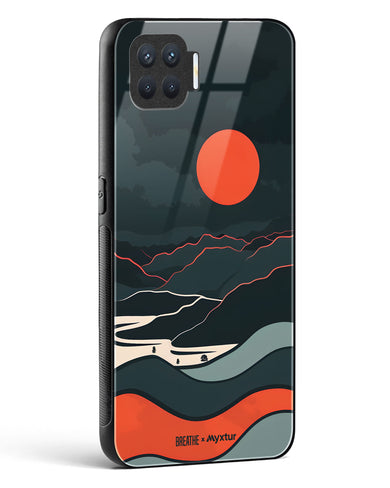 Fiery Nightfall [BREATHE] Glass Case Phone Cover (Oppo)