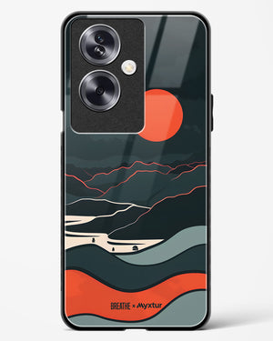 Fiery Nightfall [BREATHE] Glass Case Phone Cover (Oppo)