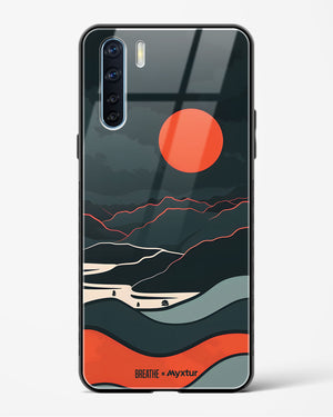 Fiery Nightfall [BREATHE] Glass Case Phone Cover (Oppo)