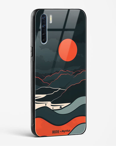 Fiery Nightfall [BREATHE] Glass Case Phone Cover (Oppo)