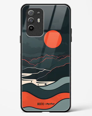 Fiery Nightfall [BREATHE] Glass Case Phone Cover (Oppo)