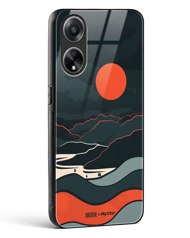 Fiery Nightfall [BREATHE] Glass Case Phone Cover (Oppo)