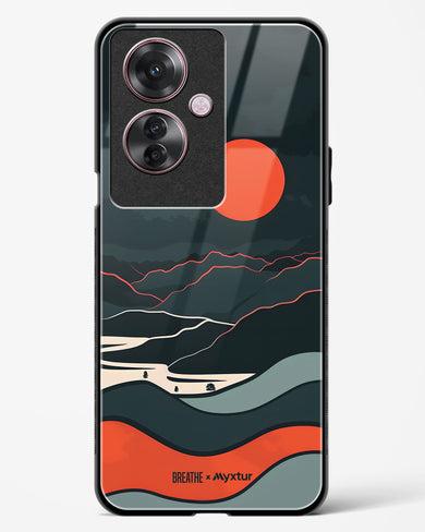 Fiery Nightfall [BREATHE] Glass Case Phone Cover (Oppo)