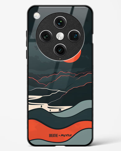 Fiery Nightfall [BREATHE] Glass Case Phone Cover (Oppo)