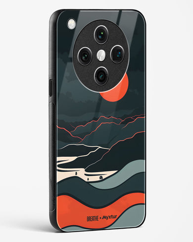 Fiery Nightfall [BREATHE] Glass Case Phone Cover (Oppo)