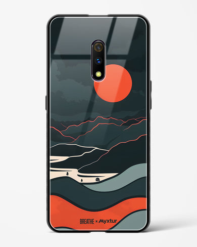 Fiery Nightfall [BREATHE] Glass Case Phone Cover (Oppo)