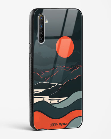 Fiery Nightfall [BREATHE] Glass Case Phone Cover (Oppo)