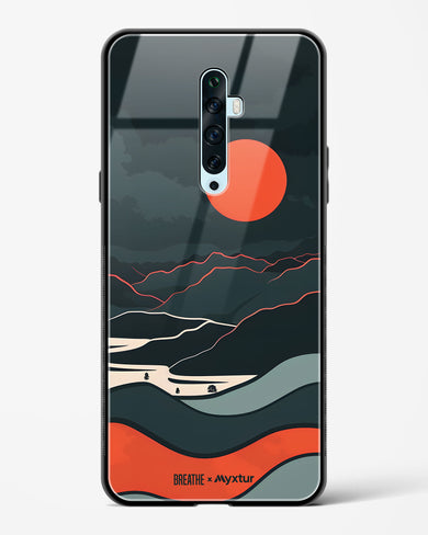 Fiery Nightfall [BREATHE] Glass Case Phone Cover (Oppo)