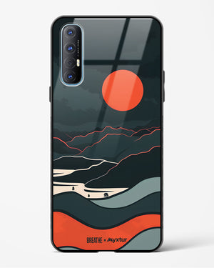 Fiery Nightfall [BREATHE] Glass Case Phone Cover (Oppo)