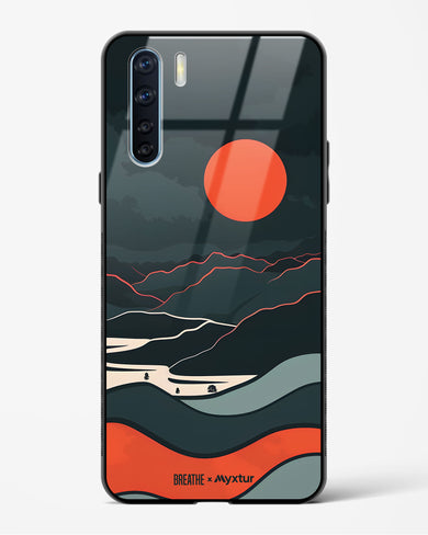 Fiery Nightfall [BREATHE] Glass Case Phone Cover (Oppo)