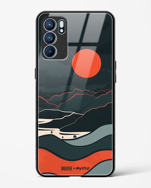 Fiery Nightfall [BREATHE] Glass Case Phone Cover (Oppo)
