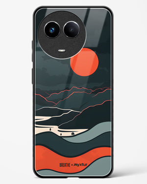 Fiery Nightfall [BREATHE] Glass Case Phone Cover (Realme)