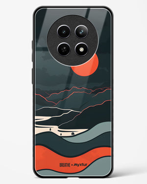 Fiery Nightfall [BREATHE] Glass Case Phone Cover (Realme)