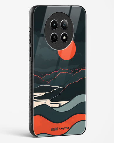 Fiery Nightfall [BREATHE] Glass Case Phone Cover (Realme)