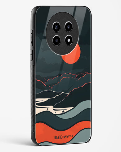 Fiery Nightfall [BREATHE] Glass Case Phone Cover (Realme)